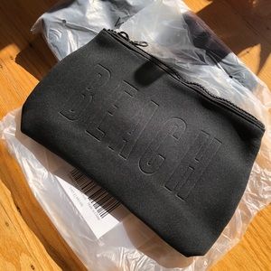 victoria’s secret 3 black neoprene bags.